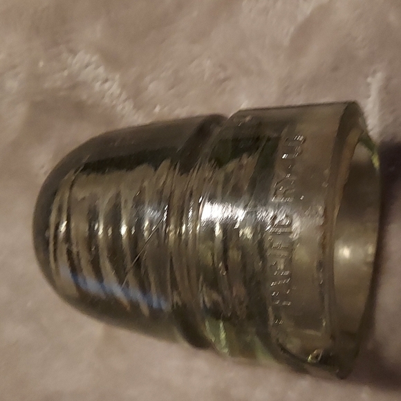 Vintage Canadian pacific ry Co Glass insulator 1885 - Picture 10 of 12